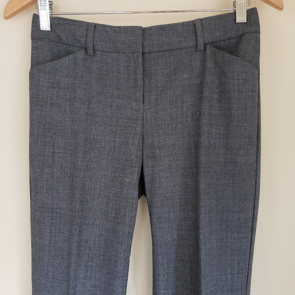 Express Design Editor Grey Heather Sz 00 Trouser - Picture 3 of 10
